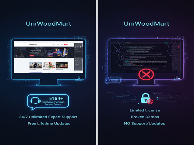 خرید قالب وودمارت