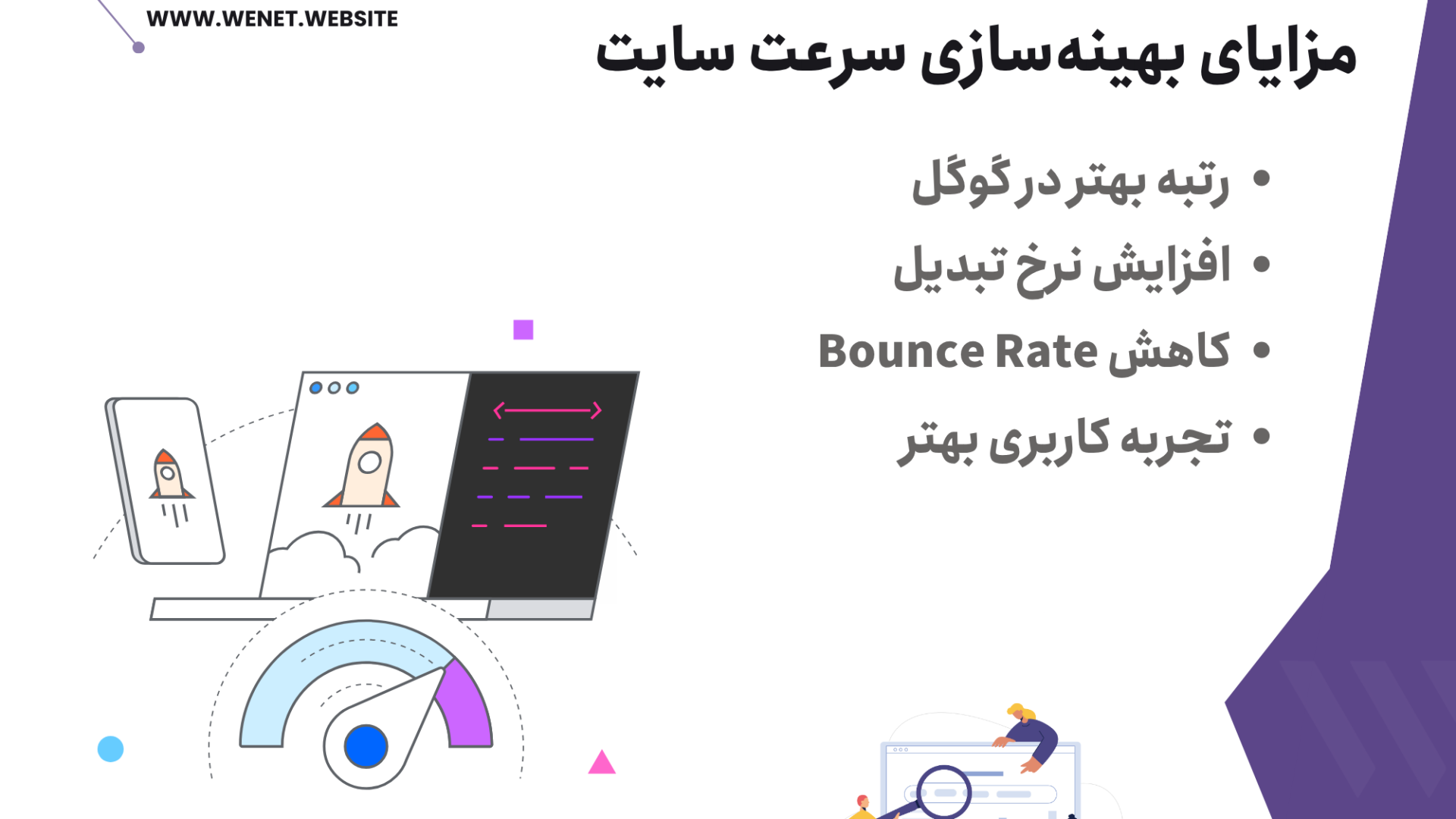 بهبود سرعت سایت